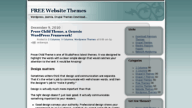What Themesdownload.wordpress.com website looked like in 2018 (5 years ago)