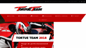 What Tortueteam.com website looked like in 2018 (5 years ago)