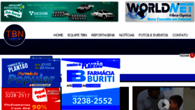 What Tbnnoticias.com.br website looked like in 2018 (5 years ago)
