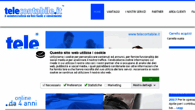 What Telecontabile.it website looked like in 2018 (5 years ago)