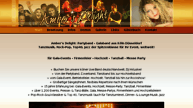 What Tanzband-coverband.de website looked like in 2018 (5 years ago)