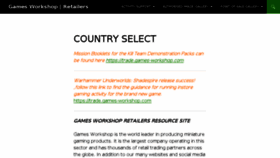 What Trade.games-workshop.com website looked like in 2018 (5 years ago)