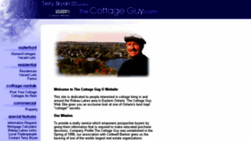 What Thecottageguy.com website looked like in 2018 (5 years ago)