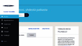 What Tennisassa.fi website looked like in 2018 (5 years ago)