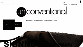 What Theunconventional.co.uk website looked like in 2018 (5 years ago)