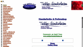 What Teddys-handarbeiten.de website looked like in 2018 (5 years ago)