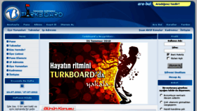What Turkboard.com website looked like in 2018 (5 years ago)