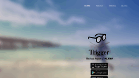 What Thetrigger.io website looked like in 2018 (5 years ago)