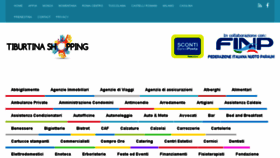 What Tiburtina-shopping.it website looked like in 2018 (5 years ago)