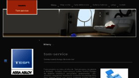 What Tom-service.pl website looked like in 2018 (5 years ago)