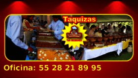 What Taquizas-adomicilio.com.mx website looked like in 2018 (5 years ago)