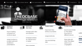 What Theocbase.net website looked like in 2018 (5 years ago)