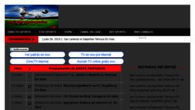 What Tarjetarojatvenvivo.me website looked like in 2018 (7 years ago)
