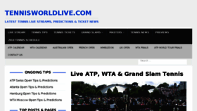 What Tennisworldlive.com website looked like in 2018 (5 years ago)