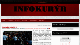 What Teplickykuryr.cz website looked like in 2018 (5 years ago)