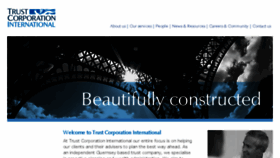 What Trustcorpci.com website looked like in 2018 (5 years ago)