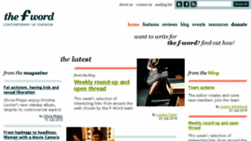What Thefword.org.uk website looked like in 2018 (5 years ago)