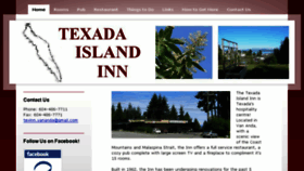What Texadaislandinn.com website looked like in 2018 (5 years ago)