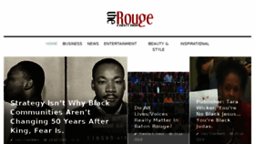 What Therougecollection.net website looked like in 2018 (5 years ago)