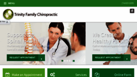 What Trinityfamilychiropractic.com website looked like in 2018 (5 years ago)