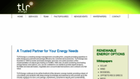 What Tlrenergy.com website looked like in 2018 (5 years ago)