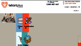 What Tshirtplus.com.au website looked like in 2018 (6 years ago)