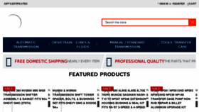 What Transmissionpartsdistributors.com website looked like in 2018 (5 years ago)