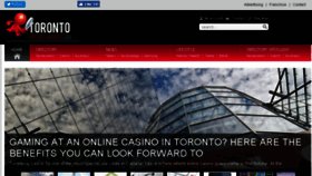 What Toronto-entertainment.ca website looked like in 2018 (7 years ago)