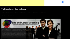 What Tucoach.eu website looked like in 2018 (5 years ago)
