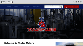What Taylormclure.co.uk website looked like in 2018 (5 years ago)