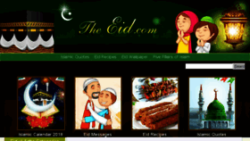 What Theeid.com website looked like in 2018 (5 years ago)