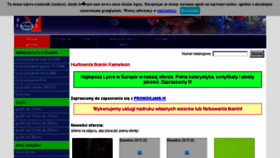 What Tkaniny-hurtownia.pl website looked like in 2018 (5 years ago)