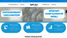 What Tsintegracje.com website looked like in 2018 (5 years ago)
