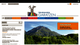 What Tolosaldeagaratzen.eus website looked like in 2018 (5 years ago)