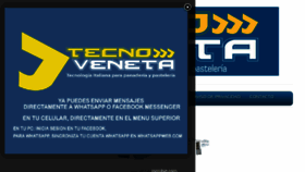 What Tecnoveneta.net website looked like in 2018 (5 years ago)