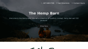 What Thehempbarn.com website looked like in 2018 (5 years ago)
