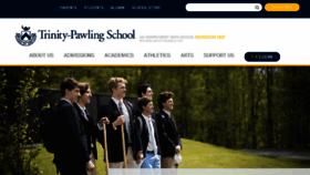 What Trinitypawling.org website looked like in 2018 (5 years ago)