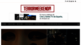 What Terrorweekend.com website looked like in 2018 (5 years ago)