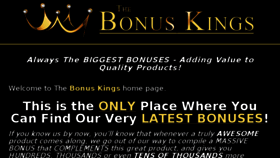 What Thebonuskings.com website looked like in 2018 (5 years ago)