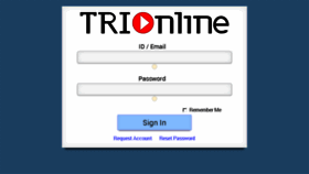 What Trionline.com.au website looked like in 2018 (5 years ago)