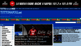 What Tuttonapoli.it website looked like in 2018 (5 years ago)