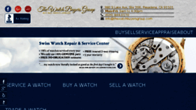 What Thewatchbuyersgroup.com website looked like in 2018 (5 years ago)
