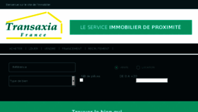 What Transaxia.fr website looked like in 2018 (5 years ago)