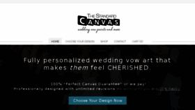 What Thestandardcanvas.com website looked like in 2018 (5 years ago)