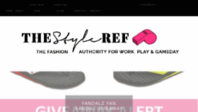 What Thestyleref.com website looked like in 2018 (5 years ago)