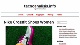 What Tecnoanalisis.info website looked like in 2018 (7 years ago)