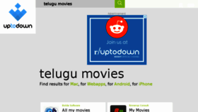 What Telugu-movies.en.uptodown.com website looked like in 2018 (5 years ago)