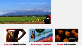 What Tulipfestival.org website looked like in 2018 (5 years ago)