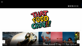 What Thatfoodcray.com website looked like in 2018 (5 years ago)