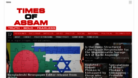 What Timesofassam.com website looked like in 2018 (5 years ago)